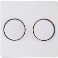 Kopp HK05 arctic wit afdekplaat + knop DUO dimmer - 4621435 Kopp HK05 arctic wit afdekplaat + knop DUO dimmer - 4621435