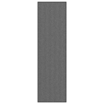 Deurmat 115x300 cm antracietkleurig