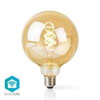 SmartLife LED Filamentlamp | Wi-Fi | E27 | 360 lm | 4.9 W | Warm to Cool White | Glas | Android / IOS | Globe