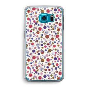 Planets Space: Samsung Galaxy S6 Transparant Hoesje