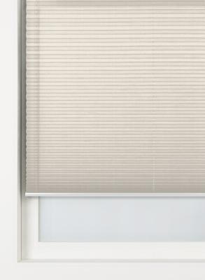 HEMA Plisse enkel linnen transparant naturel (naturel)