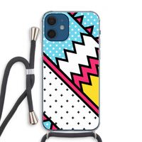 Pop Art #2: iPhone 12 Transparant Hoesje met koord