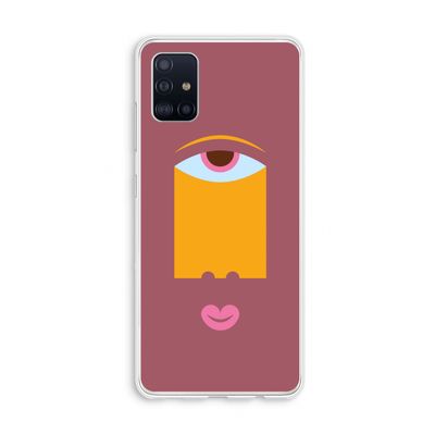 Mono V: Galaxy A51 4G Transparant Hoesje