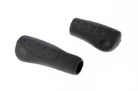 Westphal fiets handvat #436 softgrip 92/122mm - zwart