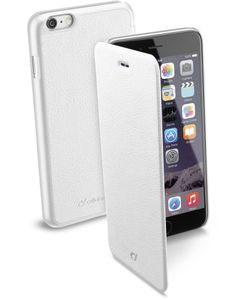 Cellularline BOOKESSIPH655W mobiele telefoon behuizingen 14 cm (5.5") Folioblad Wit