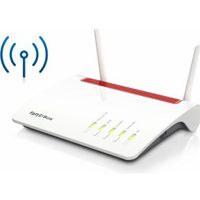 FRITZ! Box 6890 LTE draadloze router Gigabit Ethernet Dual-band (2.4 GHz / 5 GHz) 3G 4G Rood, Wit - thumbnail