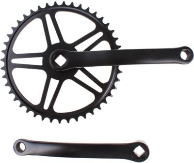 crankstel Vinty 44T 170 mm zwart