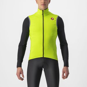 Castelli Perfetto RoS 2 mouwloos fietsvest groen/geel heren XL