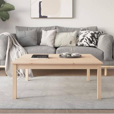 Salontafel 100x100x40 cm massief grenenhout