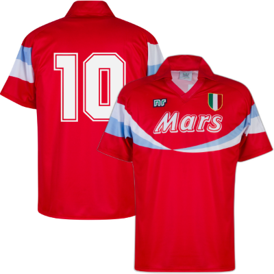 NR Nicola Raccuglia - Napoli Official Replica Retro 3e Shirt 1990-1991