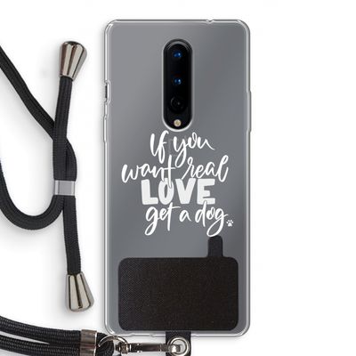 Partner in crime: OnePlus 8 Transparant Hoesje met koord
