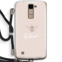 Be(e) kind: LG K10 (2016) Transparant Hoesje met koord