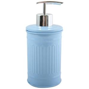 MSV Zeeppompje|dispenser - Industrial - metaal - pastel blauw - 17 cm