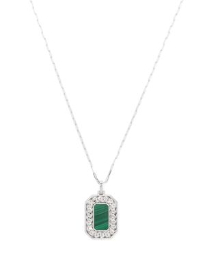 SHAY collier en chaîne à pendentif - Argent