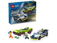 LEGO CITY 60415 ACHTERVOLGING VAN POLITIEAUTO EN MUSCLE CAR