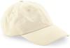 Beechfield CB652N Organic Cotton 6 Panel Dad Cap - Natural - One Size