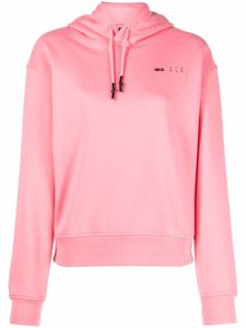 MCQ hoodie à logo imprimé - Rose