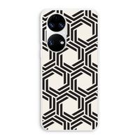 Geometrisch patroon: Huawei P50 Transparant Hoesje