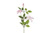 Decostar zijdebloem Clematis 85 cm roze