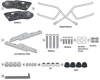 GIVI TR Remove-X Zadeltashouders, Motorspecifieke bagage, TR4118