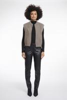 Rino & Pelle Elona Short Waistcoat Gilets Taupe