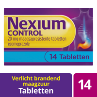 Nexium Control Tabletten - voor brandend maagzuur