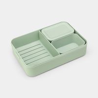 Brabantia Make & Take Bento lunchbox large, kunststof - Jade Green - thumbnail