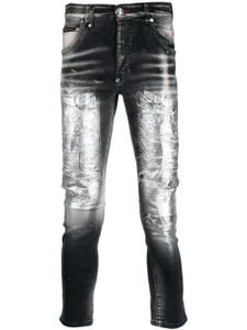 Philipp Plein jean à coupe skinny - Noir