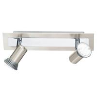 Eglo Led plafondspotRottelo Beam 2-lichts Led nikkel mat - 90915
