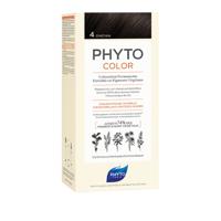 Phytocolor Permanente Haarkleuring 4 Chatain Intense en Natuurlijke Kleur