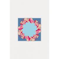 Pom Amsterdam - Blauw | Dames | Sjaal | Blauw | One Size | regular | Kamst mode