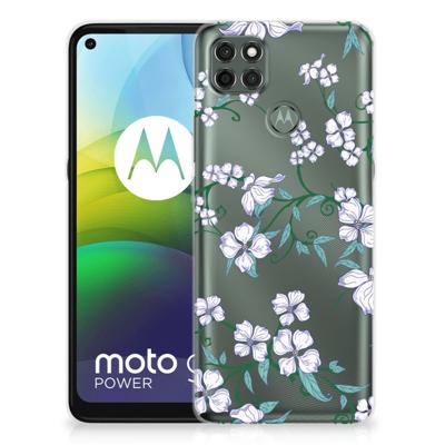 Motorola Moto G9 Power Uniek | TPU Case | Blossom White