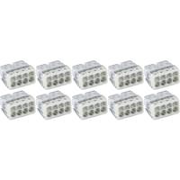 WAGO - Lasklem - 8 Polig - 0.5-2.5mm2 - Wit - 10 Stuks