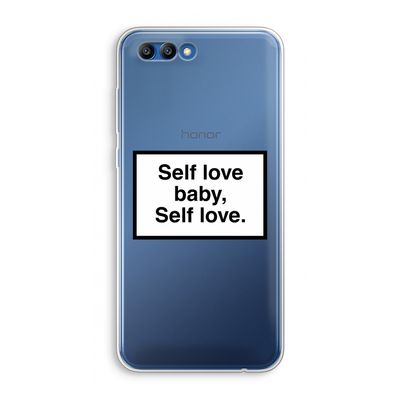 Self love: Honor 10 Transparant Hoesje