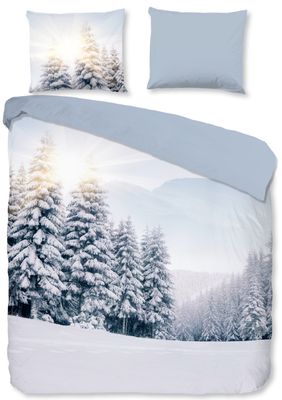 Pure Dekbedovertrek Winter-1-persoons (140 x 200/220 cm)