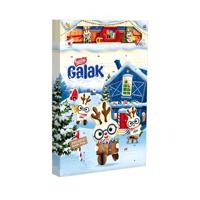 Galak Adventskalender - witte chocolade - tel af tot Kerst - 196,8g