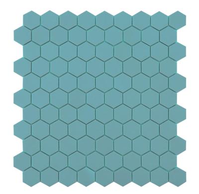 Mozaiek Tegels Hexagon Jade 3,5x3,5cm Mozaiek Tegels Hexagon Jade 3,5x3,5cm