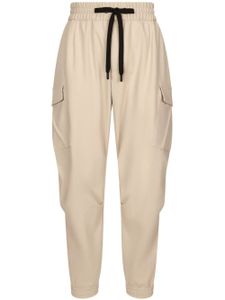 Dolce & Gabbana pantalon de jogging à patch logo - Tons neutres