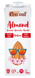 EcoMil Amandeldrank Naturel Bio 1000ml