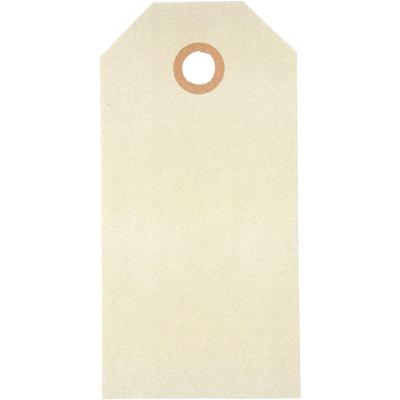 Creativ Company Manilla-labels, afm 5x10 cm, 250 gr, crème, 1000 stuk/ 1 doos