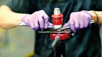 Bikeservice demontagegereedschap voor voorvork demontgwrkz fork spring bst 2tlg