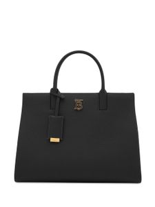 Burberry petit sac cabas Frances - Noir