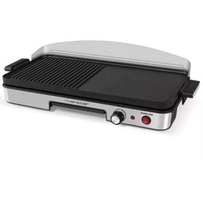 RIVIERA & BAR Bakplaat - QPL365 - Kookoppervlak 50,5 x 25,5 cm - 4 tot 6 personen - 1900W