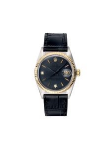 Lizzie Mandler Fine Jewelry montre Datejust 36 mm personnalisée - Bleu