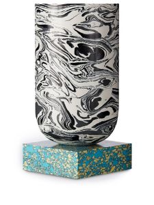 Tom Dixon vase Swirl médium - Noir