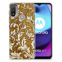 Siliconen Hoesje Motorola Moto E20 | E40 Barok Goud Siliconen Hoesje Motorola Moto E20 | E40 Barok Goud