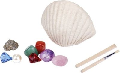 Moses opgravingsset schelp met 3 schatten