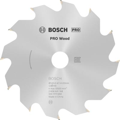 Bosch Accessoires Cirkelzaagblad Optiline Wood 140 x 20/12,7 x 2,4 mm, 12 1st - 2608641168