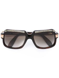 Cazal lunettes de soleil "607 Crystals Limited Edition" - Marron