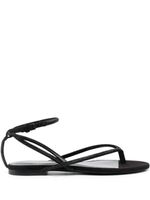 Saint Laurent sandales Jota 05 en cuir - Noir - thumbnail